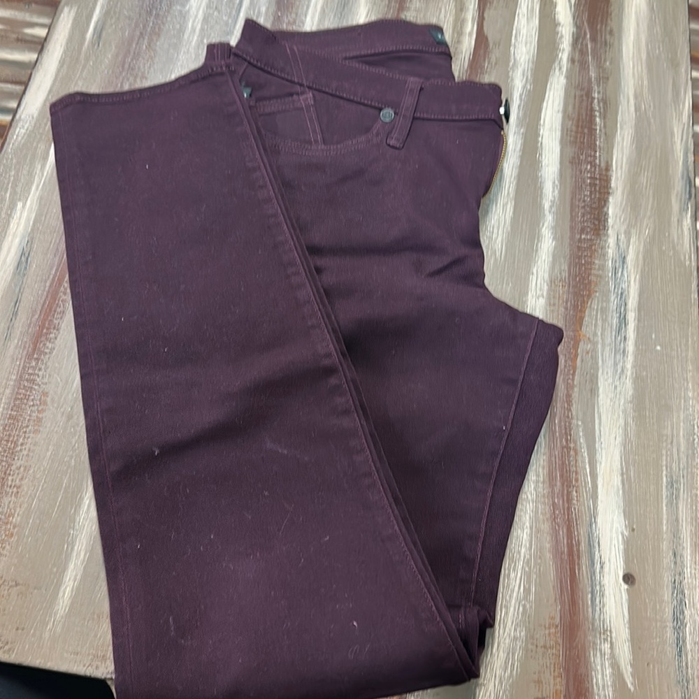 Rock and Republic maroon jeans